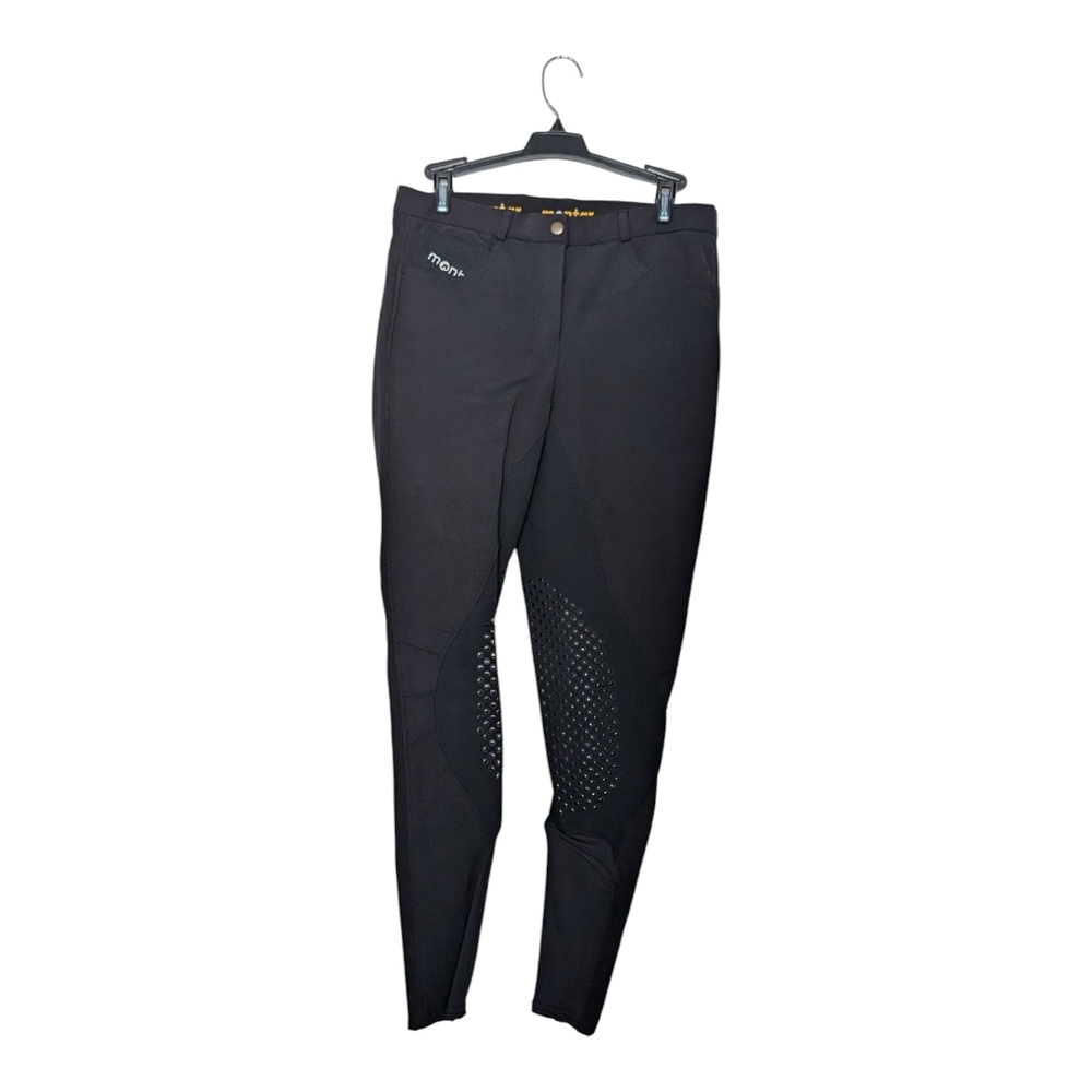Black Riding Pants With Gel Grip Size 38 EU - 24 US